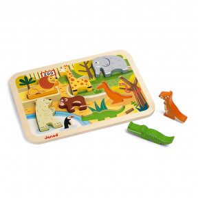 Janod Mini Puzzles Baby Forest – RG Natural Babies and Toys